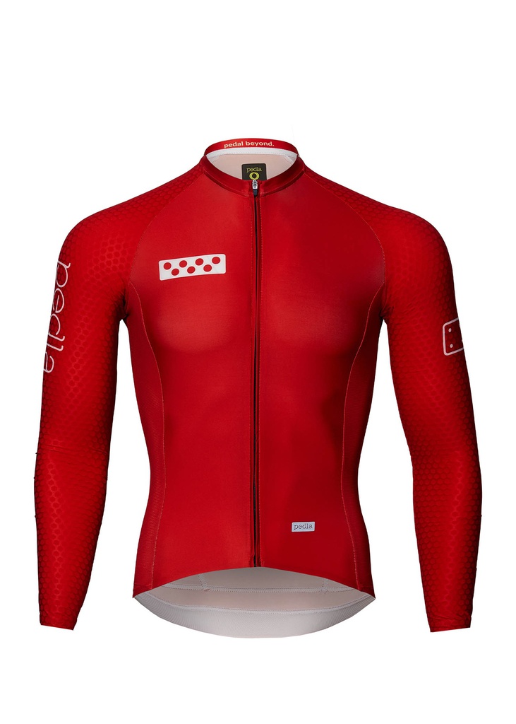 BOLD / LUNAHEX L/S JERSEY - DEEP RED - 2XL