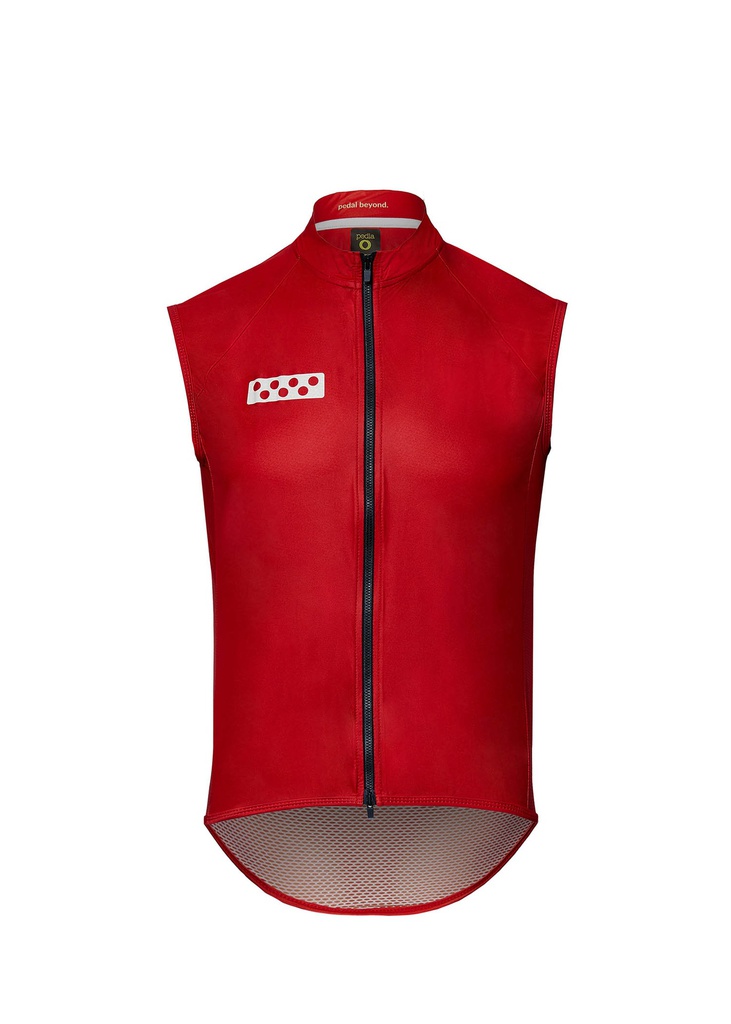 BOLD / MICROTECH GILET - DEEP RED - S