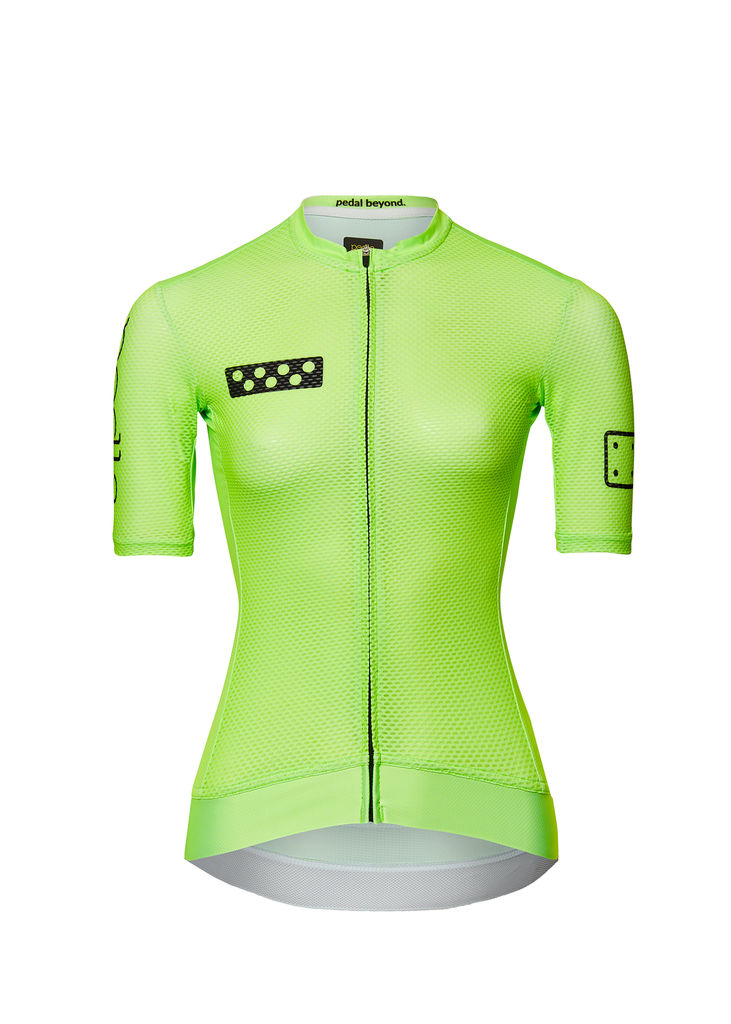 BOLD / WOMEN'S CLIMBA JERSEY - NEON MINT - XL