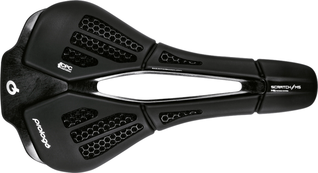 PROLOGO (SCM5NA0HBC0-AM) SELLE SCRATCH M5 (NACK RAIL) CPC AIRING {140MM} HARDBLACK
