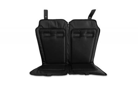 Carqon-Coussin confortable avec 1 Pièces fermeture éclair pour 2-Noir