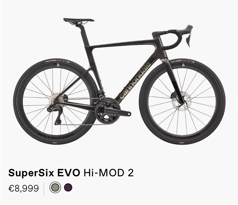 Cannondale SuperSix EVO HM2 Black TR 56