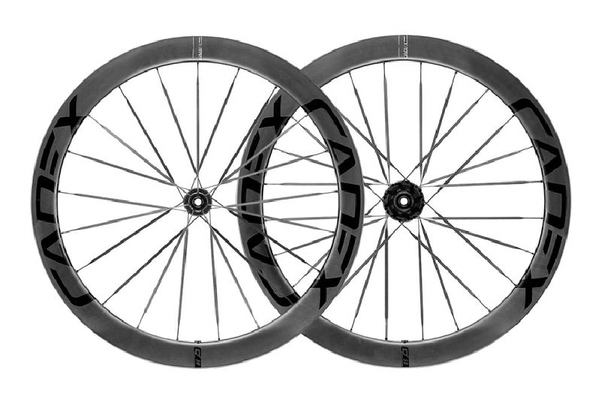 ROUE ARRIERE CADEX 50mm  TUBELESS DISQUES CORPS SHIMANO