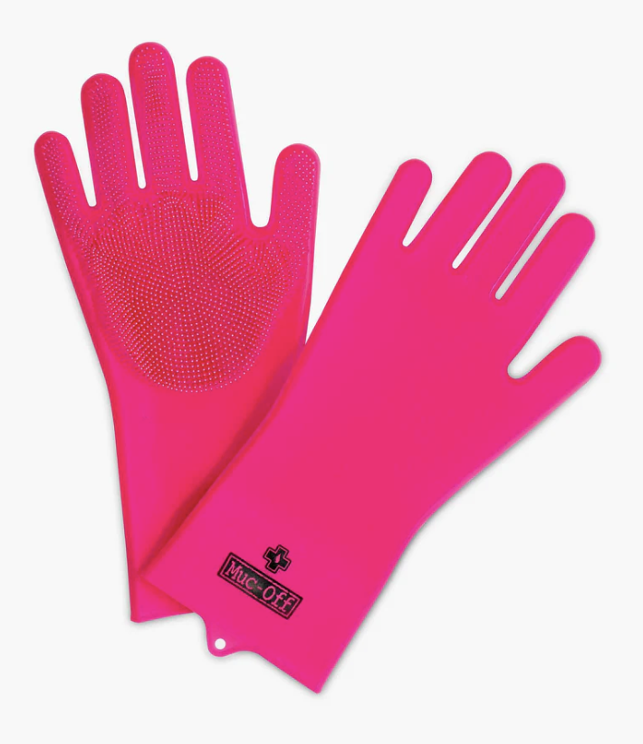 Muc-Off Schrobhandschoen Pink M