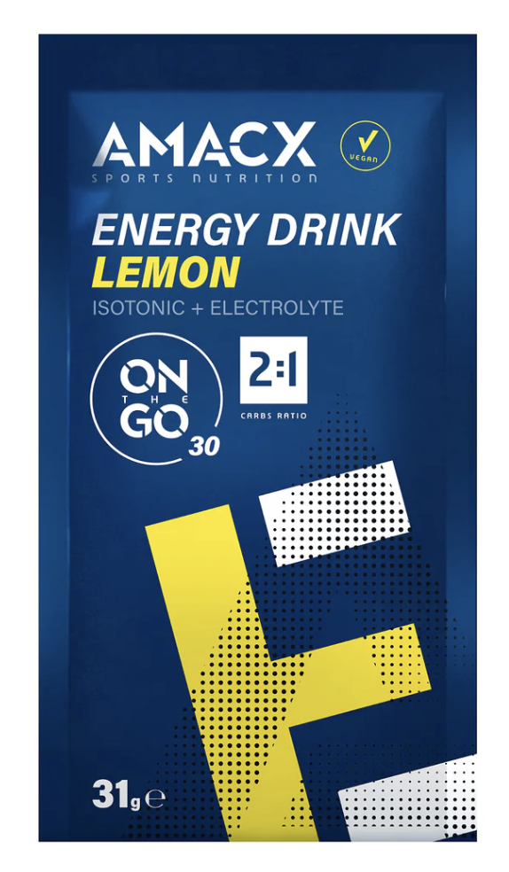 Amacx Energy drink on the Go 2:1 12x31g Lemon