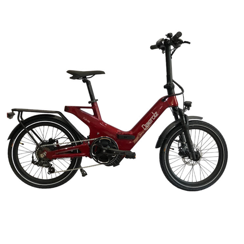Daerolz ISY Vélo Pliable Rouge