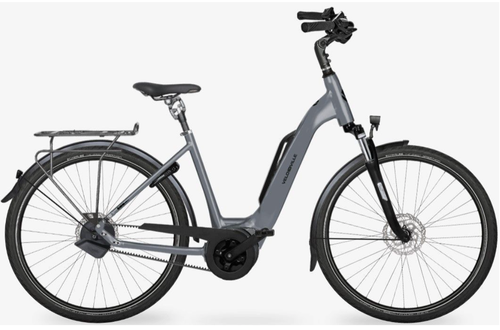 Velo de Ville AEB900 Bosch PX Eco Grey 9v 48cm (160-175cm)