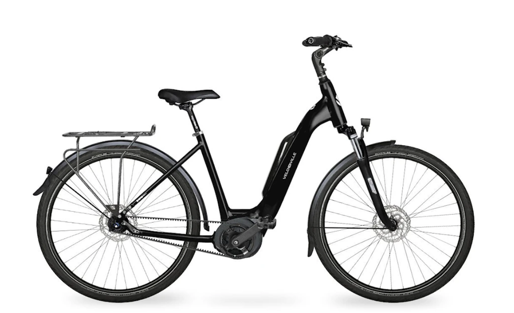 Velo de Ville AEB800 Classic Bosch Black  9v 53cm (170cm-185cm) 