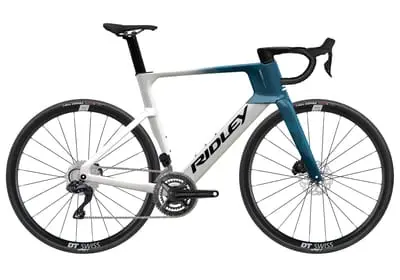 Ridley E-Noah 105 di2 S Bleu/blanc