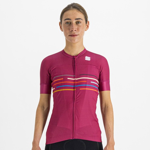 [1121032] VELODROME W SHORT SLEEVE JERSEY Cyclamen XXL