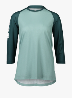 [PC528481658SML1] W's MTB Pure 3/4 Jersey Lt Dioptase Blue/Dioptase Blue SML