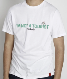 [ARW-0132] I'M NOT A TOURIST T-Shirt - 000100 - WHITE - S