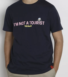 [ARW-0138] I'M NOT A TOURIST T-Shirt - 000407 - INK BLUE - M
