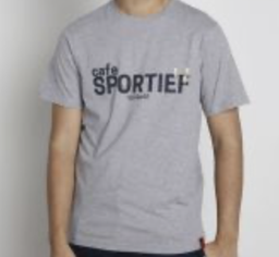 [ARW-0146] CAFE SPORTIEF T-Shirt - 000204 - GREY CHINÉ - XL