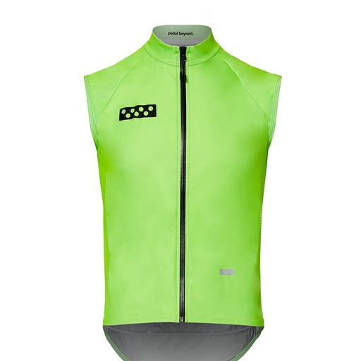 [B0073-S] BOLD / AQUATECH GILET - NEON MINT - S