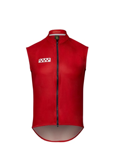 [B0074-S] BOLD / MICROTECH GILET - DEEP RED - S