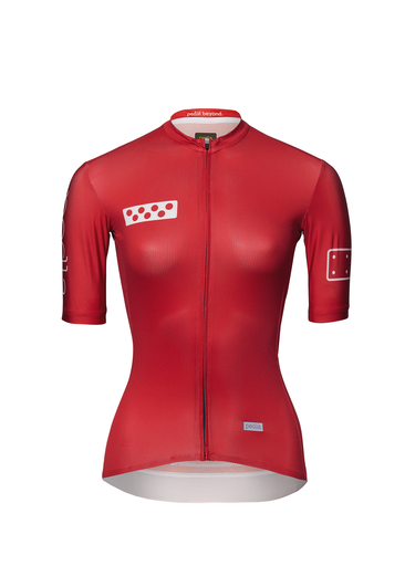 [WC0107-2XS] BOLD / WOMEN'S LUNATECH JERSEY - DEEP RED - 2XS