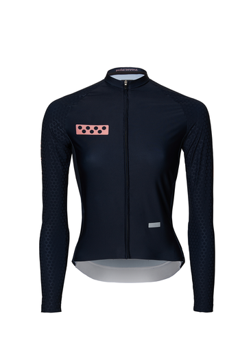 [WC0109-XS] BOLD / WOMEN'S LUNAHEX L/S JERSEY - NAVY - XS